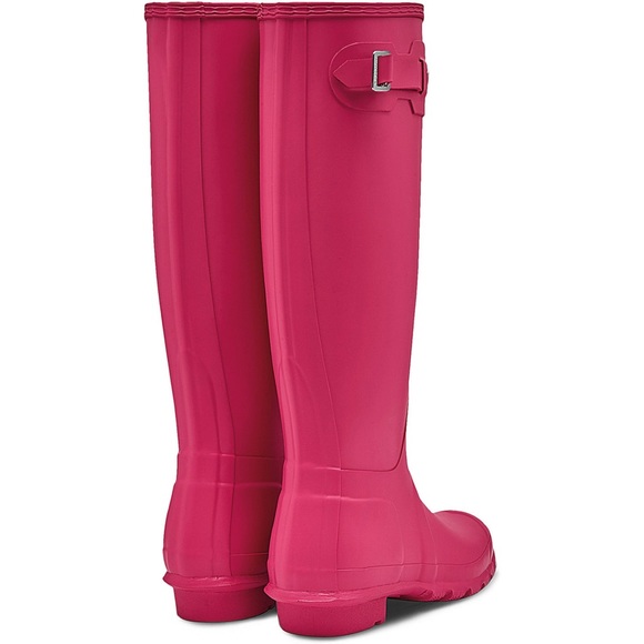HUNTER original tall pink barbie hyper boots - Picture 3 of 7